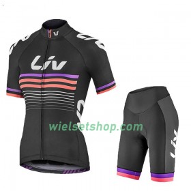 Fietskleding Dames (Fietsshirt + Fietsbroek Kort) 2019 CCC Liv N001